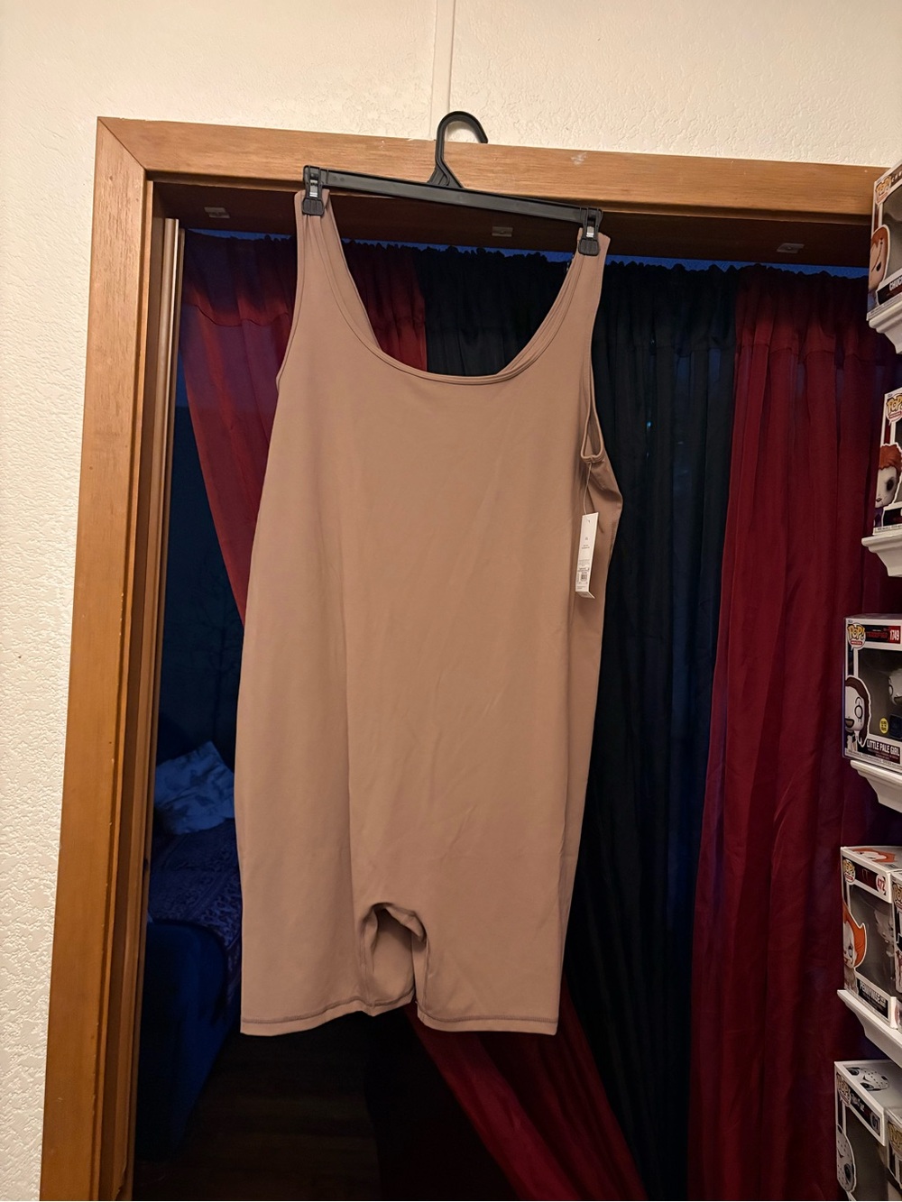 Target Taupe Scoop-Neck Shapewear Bodysuit